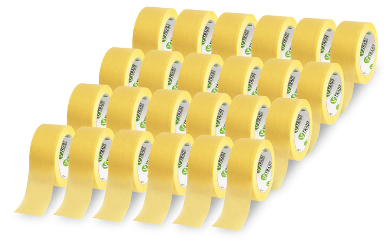 V1 Trade Nastro adesivo per pittori impermeabile - Nastro giallo per mascheratura